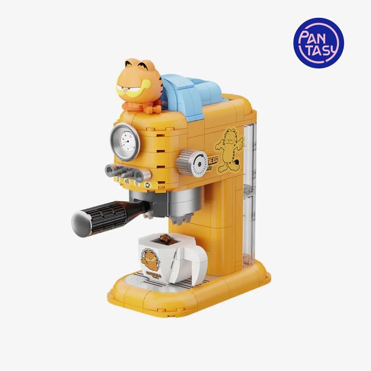 Garfield Pantasy Fantastic Machine Series Coffee Maker Building Block Set Gallery Image 4