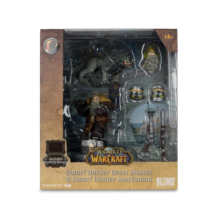 World of Warcraft Dwarf Hunter Beast Master & Marksman 1/12 Scale Figure Gallery Image 11