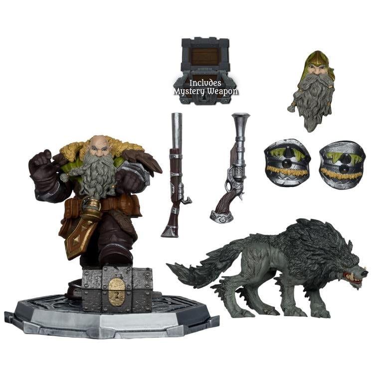 World of Warcraft Dwarf Hunter Beast Master & Marksman 1/12 Scale Figure Gallery Image 9