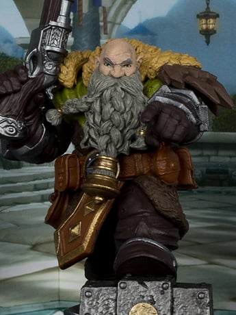 World of Warcraft Dwarf Hunter Beast Master & Marksman 1/12 Scale Figure Gallery Image 2