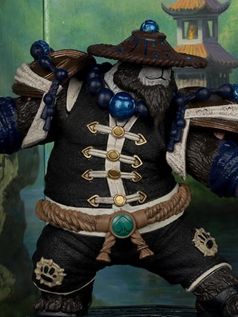 World of Warcraft Pandaren Monk & Rogue 1/12 Scale Figure Gallery Image 2