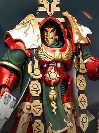 Warhammer: The Horus Heresy Thousand Sons Legion Praetor in Cataphractii Terminator Armor 1/18 Scale Action Figure Gallery Image 2