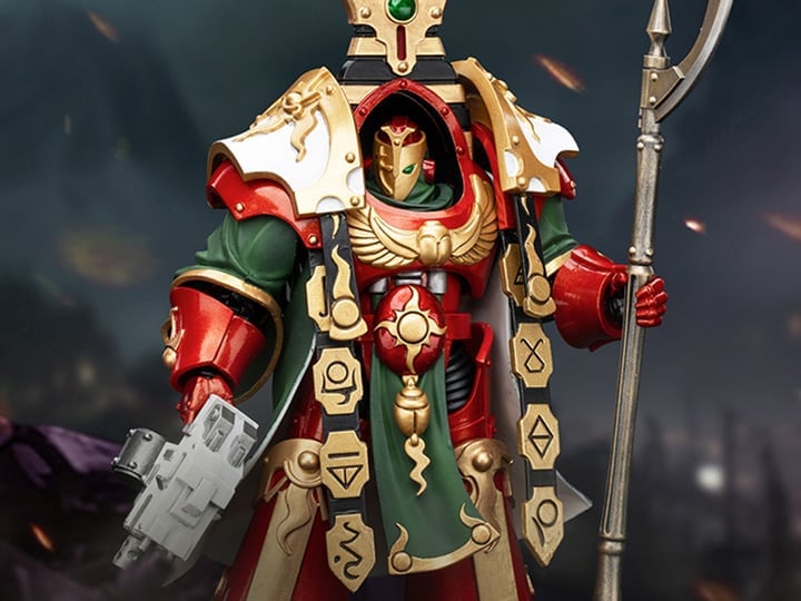 Warhammer: The Horus Heresy Thousand Sons Legion Praetor in Cataphractii Terminator Armor 1/18 Scale Action Figure Gallery Image 1