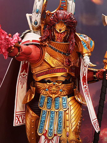 Warhammer: The Horus Heresy Thousand Sons Magnus the Red, Primarch of the XVth Legion 1/18 Scale Action Figure Gallery Image 2