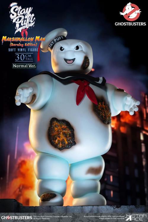 Ghostbusters Stay Puft Marshmallow Man (Burning Edition Normal Ver.) Soft Vinyl Figure Gallery Image 4