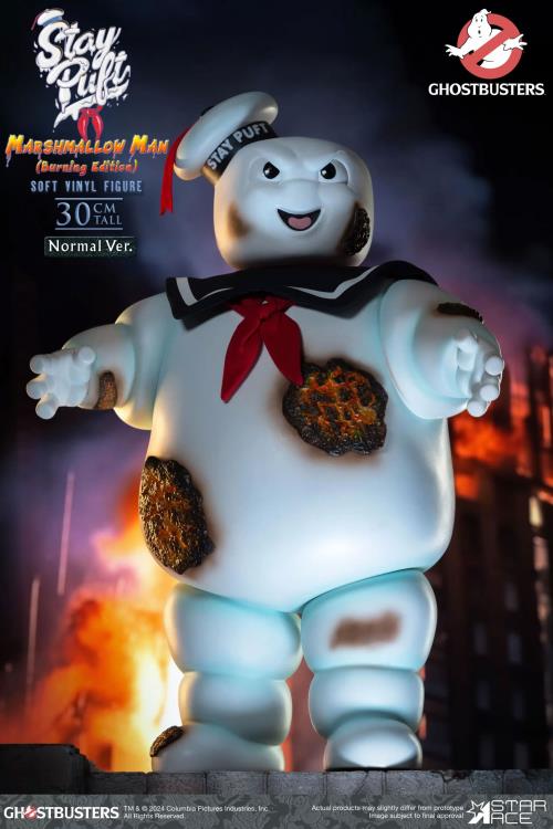Ghostbusters Stay Puft Marshmallow Man (Burning Edition Normal Ver.) Soft Vinyl Figure Gallery Image 5