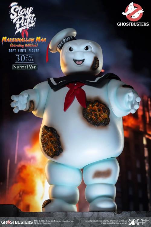 Ghostbusters Stay Puft Marshmallow Man (Burning Edition Normal Ver.) Soft Vinyl Figure Gallery Image 3