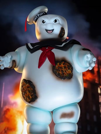 Ghostbusters Stay Puft Marshmallow Man (Burning Edition Normal Ver.) Soft Vinyl Figure Gallery Image 2