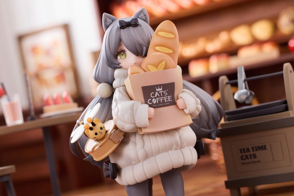 Decorated Life Collection Tea Time Cats Vol. 4 Cat Town Bakery Staff & Customer Set Gallery Image 12