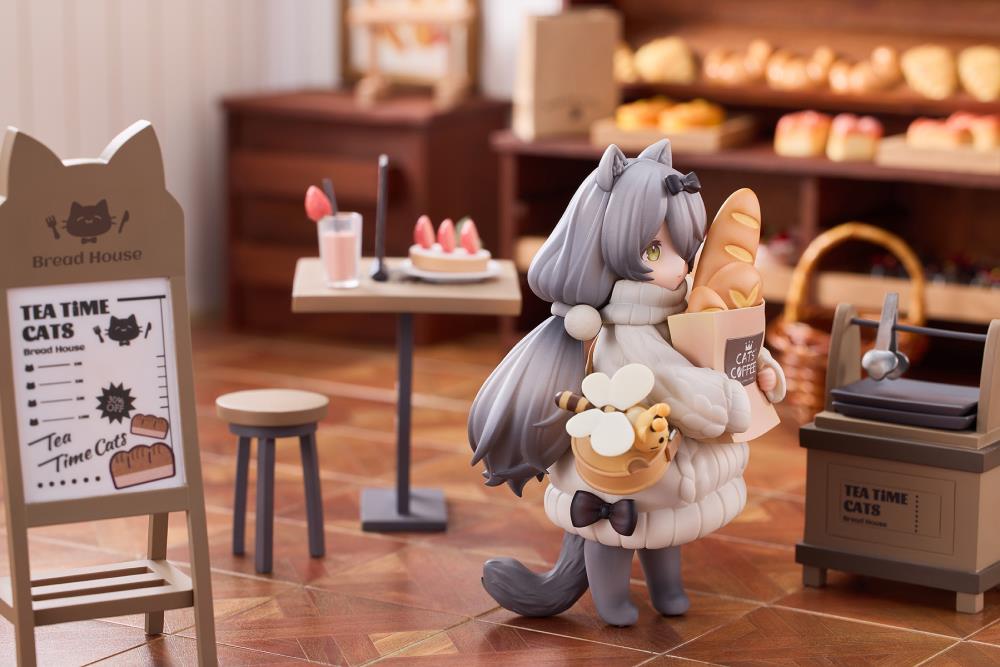 Decorated Life Collection Tea Time Cats Vol. 4 Cat Town Bakery Staff & Customer Set Gallery Image 10