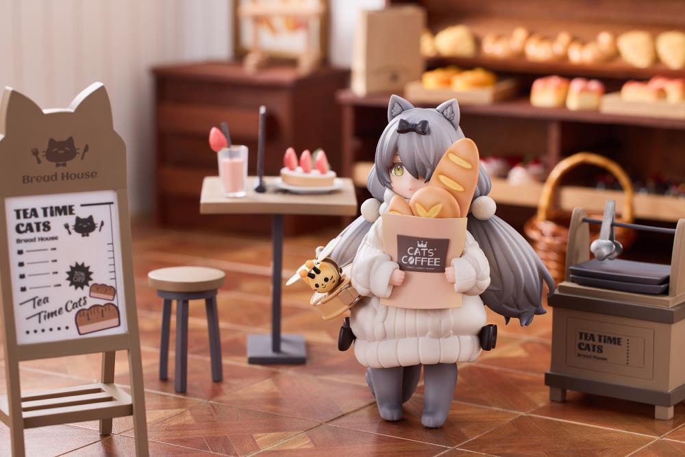 Decorated Life Collection Tea Time Cats Vol. 4 Cat Town Bakery Staff & Customer Set Gallery Image 9