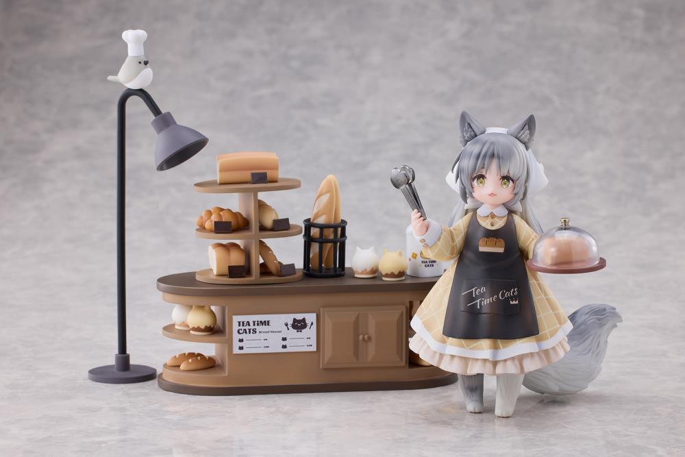 Decorated Life Collection Tea Time Cats Vol. 4 Cat Town Bakery Staff & Customer Set Gallery Image 17