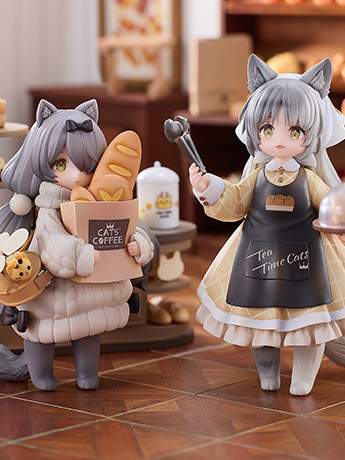 Decorated Life Collection Tea Time Cats Vol. 4 Cat Town Bakery Staff & Customer Set Gallery Image 2