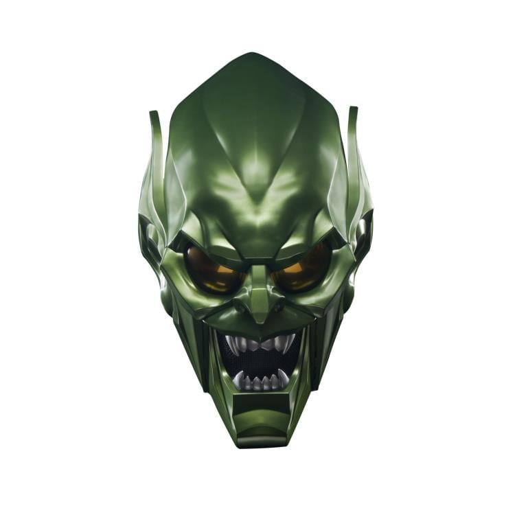 Spider-Man: No Way Home Marvel Legends Green Goblin 1:1 Scale Wearable Helmet Gallery Image 10