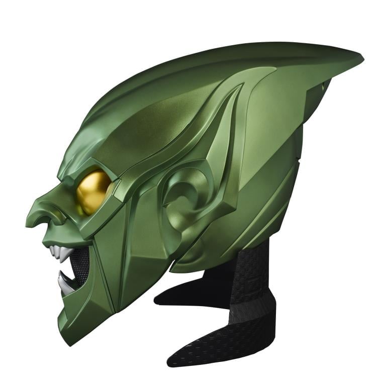 Spider-Man: No Way Home Marvel Legends Green Goblin 1:1 Scale Wearable Helmet Gallery Image 5