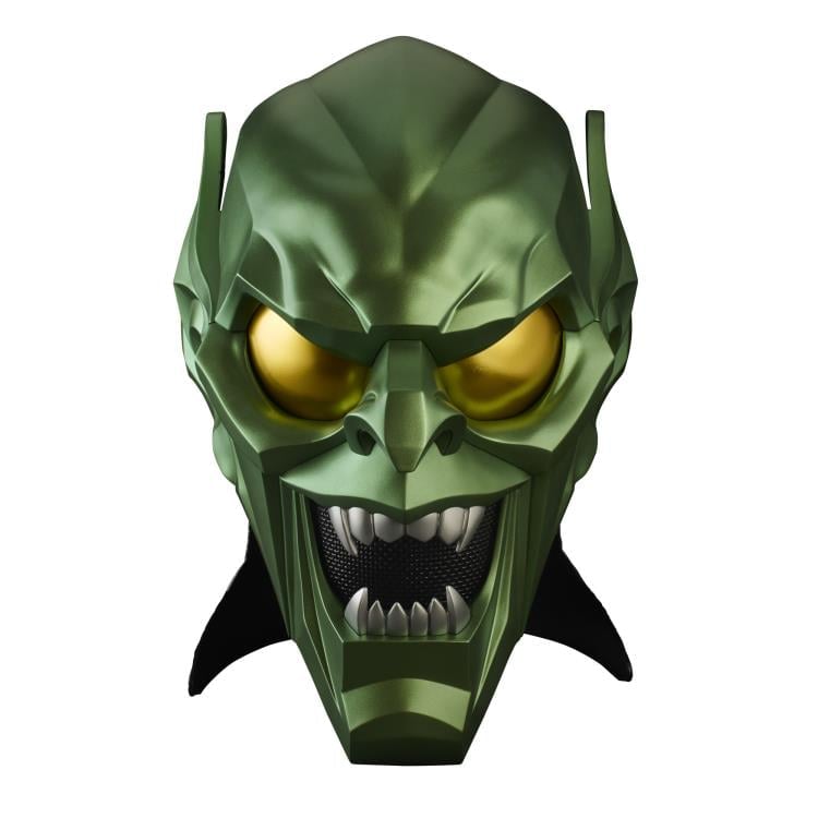 Spider-Man: No Way Home Marvel Legends Green Goblin 1:1 Scale Wearable Helmet Gallery Image 9