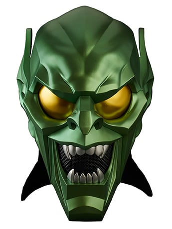 Spider-Man: No Way Home Marvel Legends Green Goblin 1:1 Scale Wearable Helmet Gallery Image 2