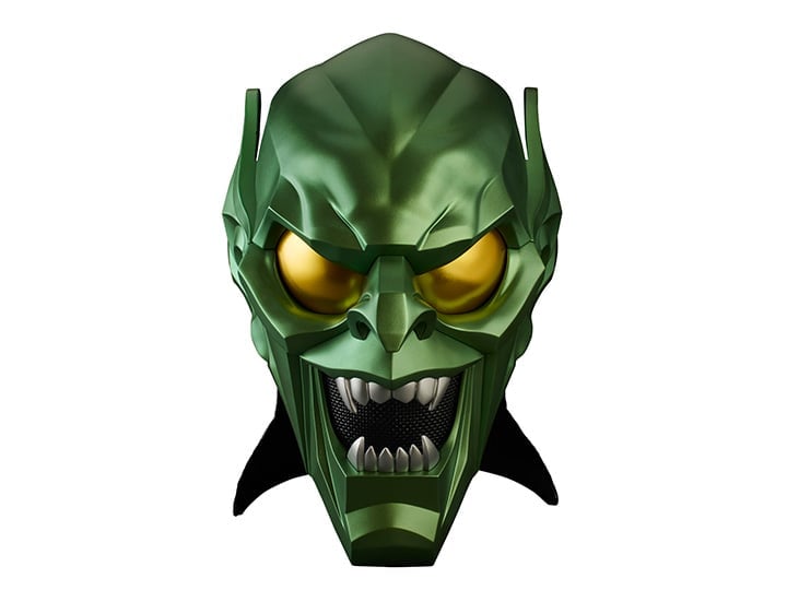 Spider-Man: No Way Home Marvel Legends Green Goblin 1:1 Scale Wearable Helmet Gallery Image 1