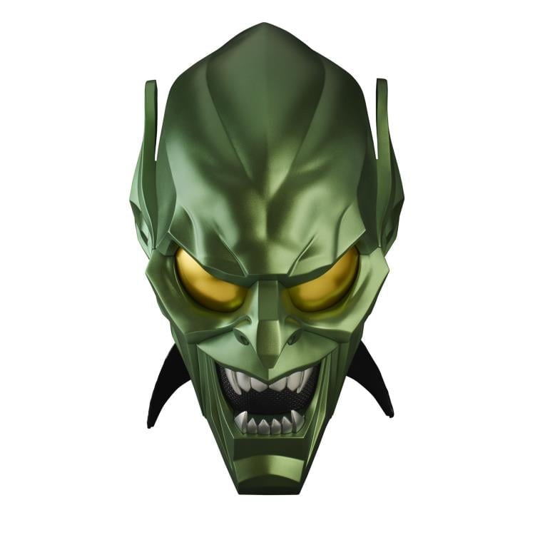 Spider-Man: No Way Home Marvel Legends Green Goblin 1:1 Scale Wearable Helmet Gallery Image 4