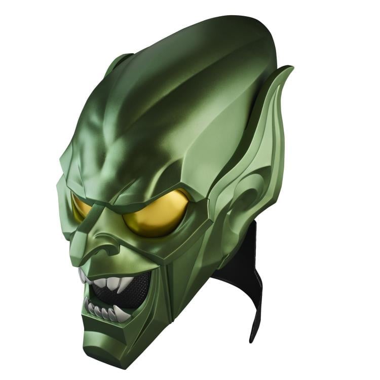 Spider-Man: No Way Home Marvel Legends Green Goblin 1:1 Scale Wearable Helmet Gallery Image 8