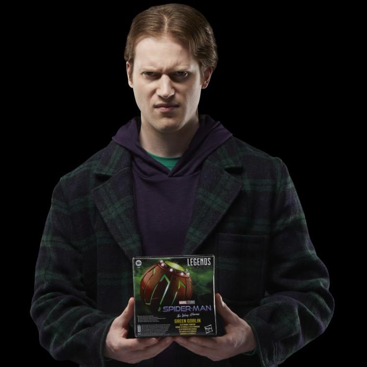 Spider-Man: No Way Home Marvel Legends Green Goblin Electronic Pumpkin Gallery Image 26