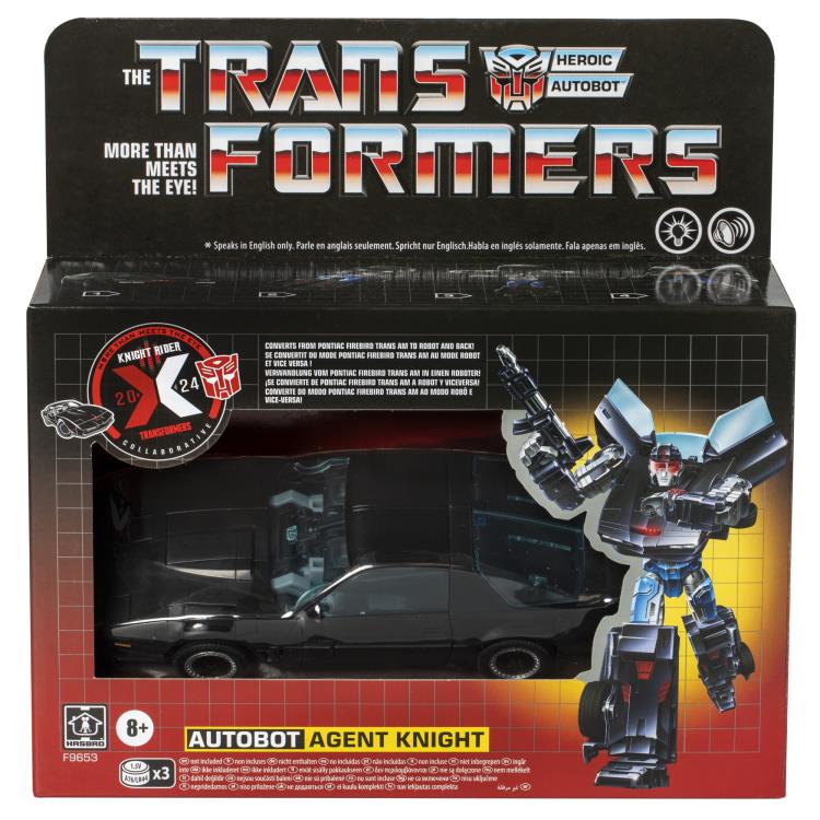 Transformers Collaborative Knight Rider x Transformers Autobot Agent Knight Action Figure Gallery Image 6