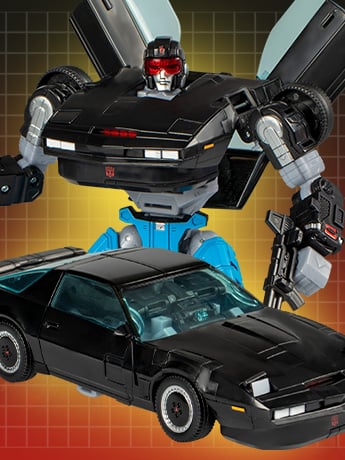 Transformers Collaborative Knight Rider x Transformers Autobot Agent Knight Action Figure Gallery Image 2