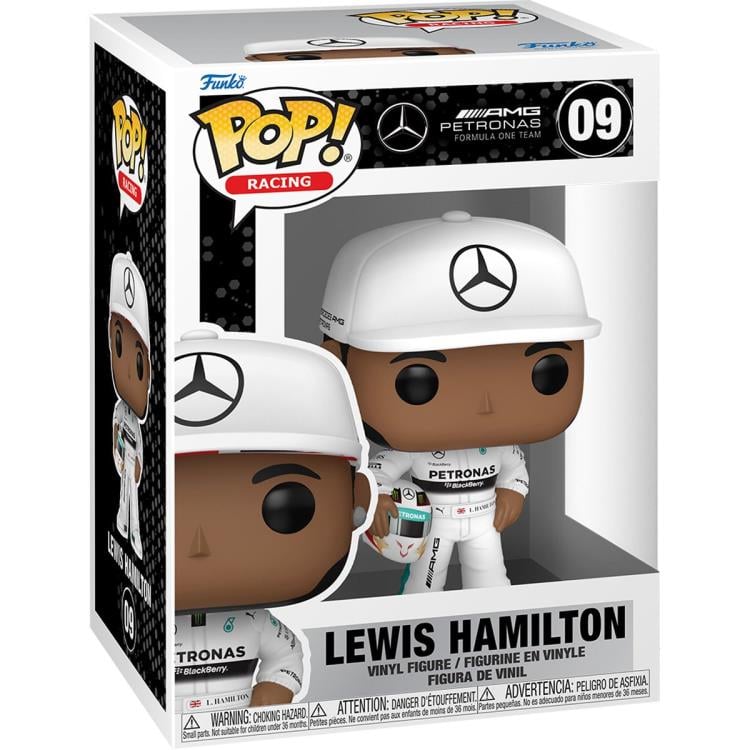 Pop! Racing: Formula 1 - Lewis Hamilton (White Racing Outfit Ver.) Gallery Image 4