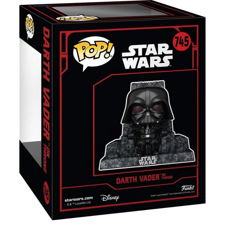 Pop! Deluxe: Star Wars: Dark Side - Darth Vader on Throne Gallery Image 3