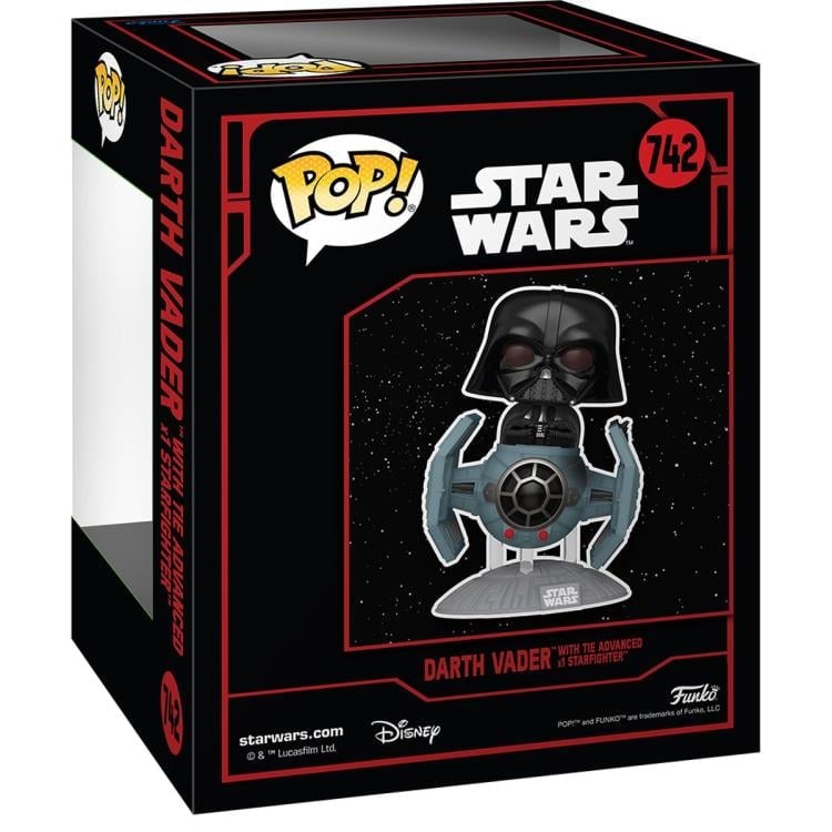 Pop! Rides Deluxe: Star Wars: Dark Side - Darth Vader with TIE