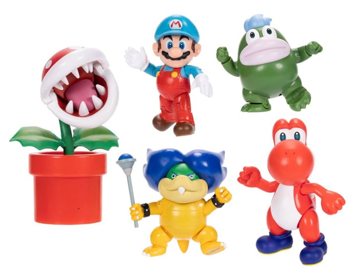 World of Nintendo 4-Inch Scale Wave 37 Set of 5 Figures Gallery Image 1