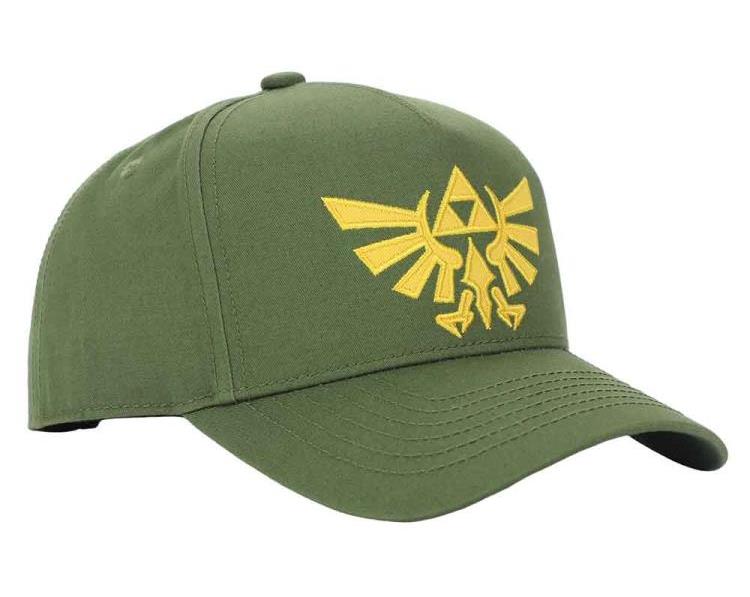 The Legend of Zelda Hyrule Gold Crest Embroidered Hat Gallery Image 5