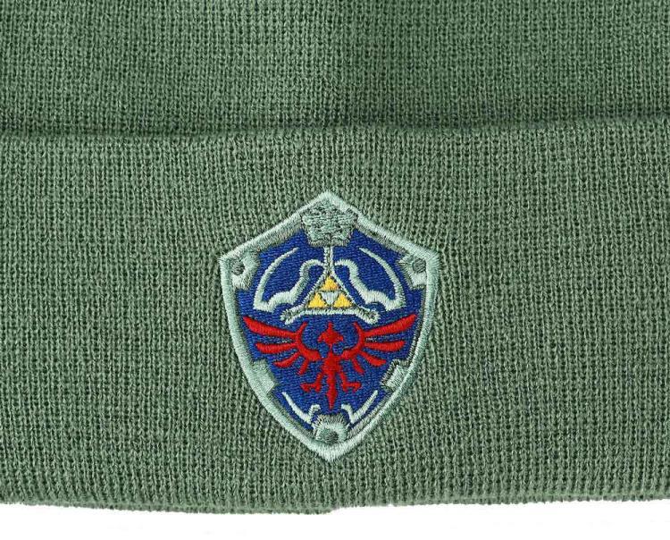 The Legend of Zelda Hyrule Crest Cuff Beanie Gallery Image 4