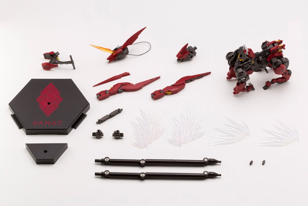Hexa Gear Sieg Springer (Queen's Guard Ver.) 1/24 Scale Model Kit (Reissue) Gallery Image 8
