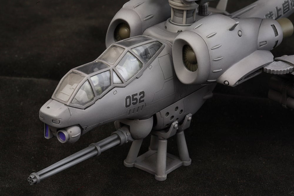 Mobile Police Patlabor JGSDF AH Hellhound 1/72 Scale Model Kit Gallery Image 5