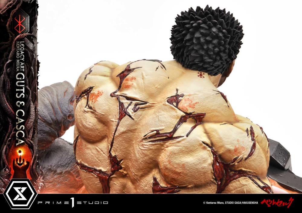 Berserk Legacy Art "Kentaro Miura" Guts & Casca 1/4 Scale Limited Edition Statue Gallery Image 15