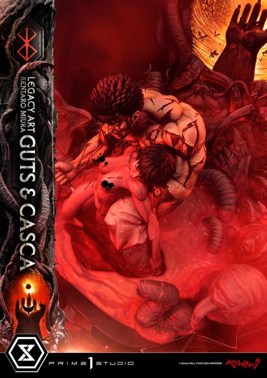 Berserk Legacy Art "Kentaro Miura" Guts & Casca 1/4 Scale Limited Edition Statue Gallery Image 41