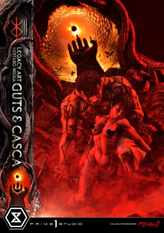 Berserk Legacy Art "Kentaro Miura" Guts & Casca 1/4 Scale Limited Edition Statue Gallery Image 42