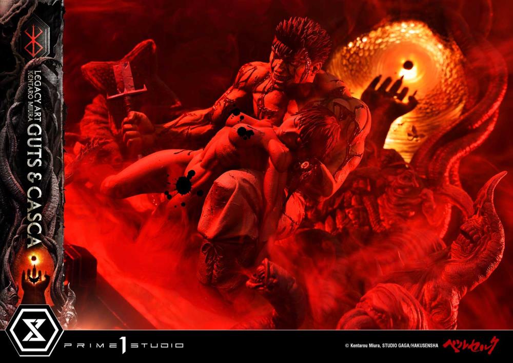 Berserk Legacy Art "Kentaro Miura" Guts & Casca 1/4 Scale Limited Edition Statue (With Bonus) Gallery Image 45