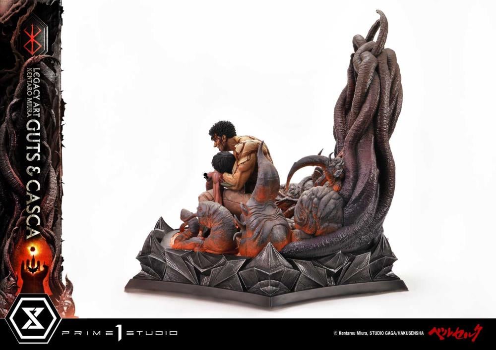 Berserk Legacy Art "Kentaro Miura" Guts & Casca 1/4 Scale Limited Edition Statue (With Bonus) Gallery Image 30