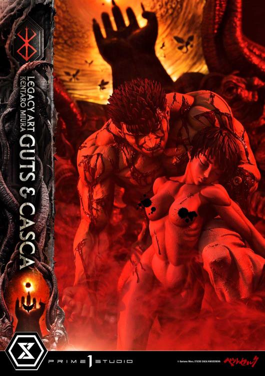 Berserk Legacy Art "Kentaro Miura" Guts & Casca 1/4 Scale Limited Edition Statue (With Bonus) Gallery Image 47