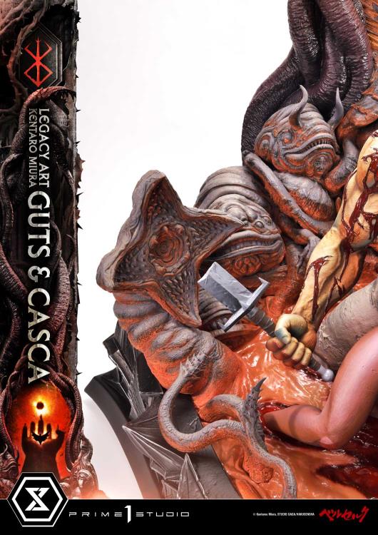Berserk Legacy Art "Kentaro Miura" Guts & Casca 1/4 Scale Limited Edition Statue (With Bonus) Gallery Image 34