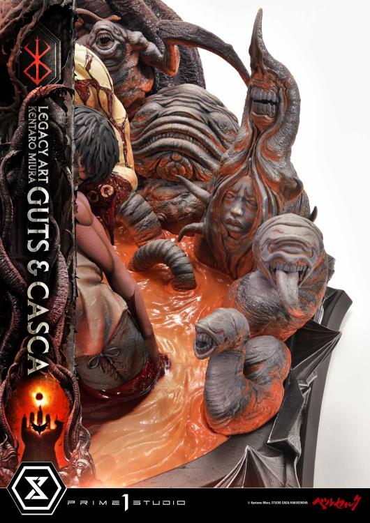 Berserk Legacy Art "Kentaro Miura" Guts & Casca 1/4 Scale Limited Edition Statue (With Bonus) Gallery Image 35