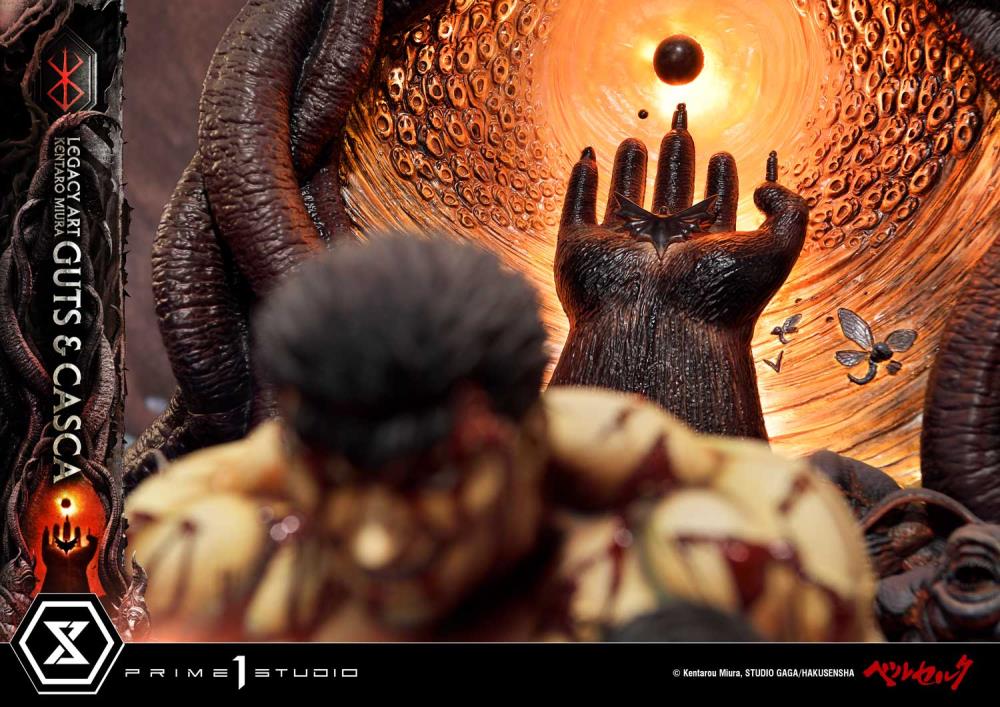 Berserk Legacy Art "Kentaro Miura" Guts & Casca 1/4 Scale Limited Edition Statue (With Bonus) Gallery Image 18