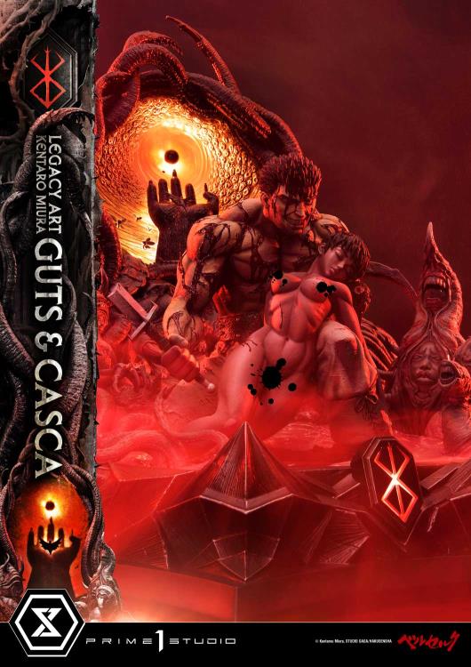 Berserk Legacy Art "Kentaro Miura" Guts & Casca 1/4 Scale Limited Edition Statue (With Bonus) Gallery Image 46