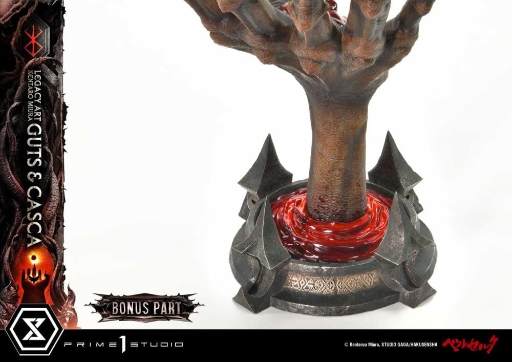 Berserk Legacy Art "Kentaro Miura" Guts & Casca 1/4 Scale Limited Edition Statue (With Bonus) Gallery Image 25