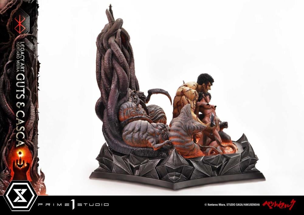 Berserk Legacy Art "Kentaro Miura" Guts & Casca 1/4 Scale Limited Edition Statue (With Bonus) Gallery Image 28