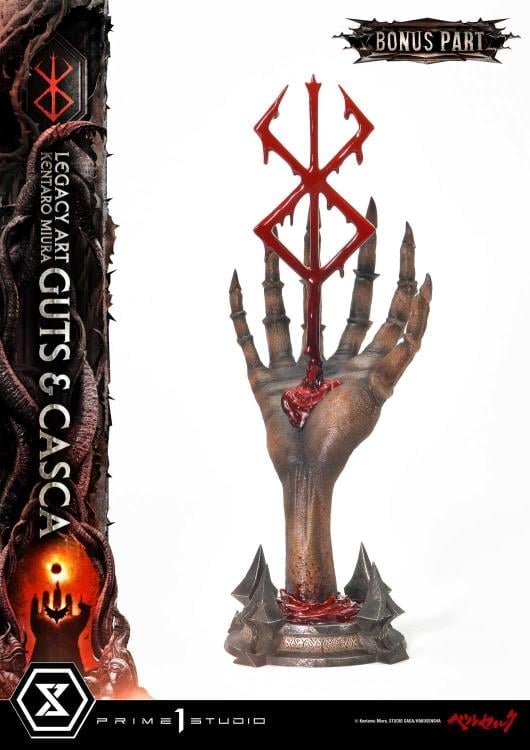 Berserk Legacy Art "Kentaro Miura" Guts & Casca 1/4 Scale Limited Edition Statue (With Bonus) Gallery Image 20