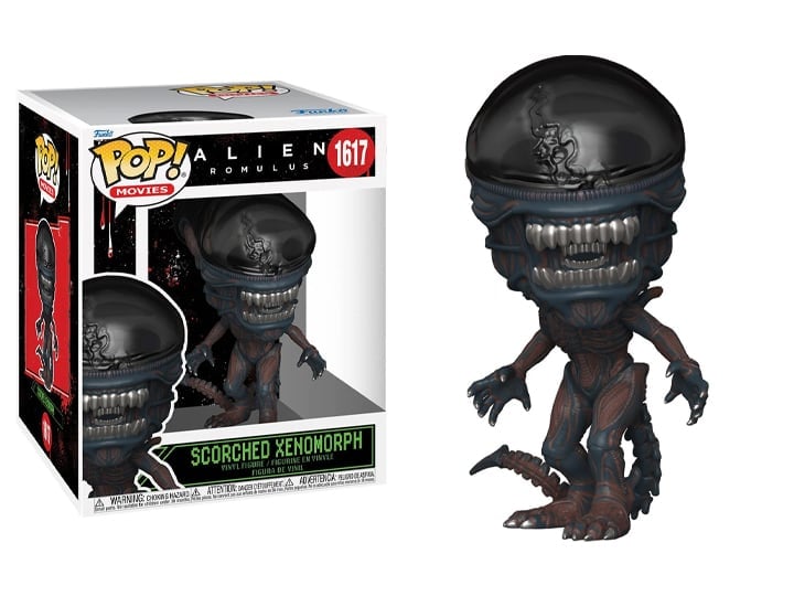 Pop! Super: Alien: Romulus - Scorched Xenomorph Gallery Image 1