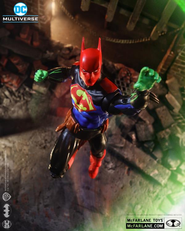 Batman/Superman: World's Finest DC Multiverse Batman/Superman Fusion Action Figure Gallery Image 5